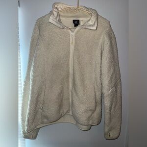Cozy Cream Zip-Up Fleece Champion Jacket